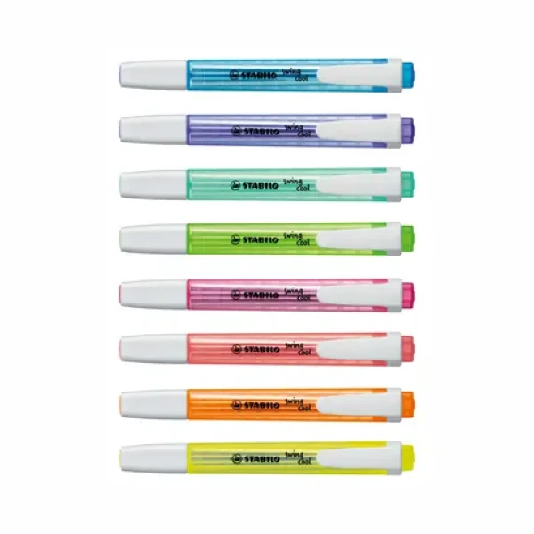 STABILO® swing cool - 8 ks sada - 8 různých barev (275/8-3)