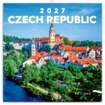 NOTIQUE Poznámkový kalendář Česká republika 2027, 20 x 20 cm (PGP-36985)
