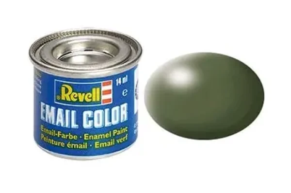 Revell Emailová barva č.361 - hedvábná - olivově zelená (14 ml)