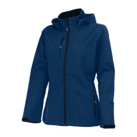 Bunda dámská 0706K softshell s kapucí
