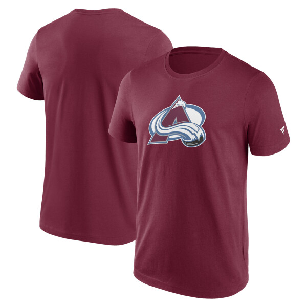 Fanatics Pánské tričko Colorado Avalanche Primary Logo Graphic T-Shirt Rhododendron Velikost: