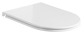 SAPHO - AVIS WC sedátko, SLIM, Soft Close, Easy Take, bílá PCS106