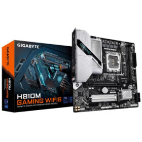 GIGABYTE MB Sc LGA1851 H810M GAMING WIFI6, Intel H810, 2xDDR5, 1xDP, 1xHDMI, WiFi, mATX EDF_1706125