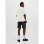 Jack&Jones pánská košile JORPAROS KNIT ESTER SS CROCHET POLO 12272562 SEA SALT XL