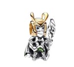 ELENYS Royal Fashion stříbrný přívěsek Marvel Loki Avengers