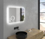 CERANO - Koupelnové LED zrcadlo Lucido - 80x60 CER-429343