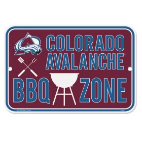 Mustang Cedule Colorado Avalanche NHL 10" x 15" BBQ Zone