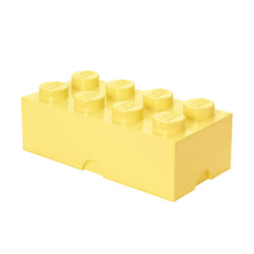 LEGO úložný box 8 - světle žlutá
