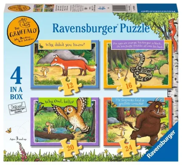 Ravensburger Gruffalo: Pohádkové příběhy 4 v 1