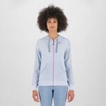 KARPOS W Coppolo Merino Full Zip Hoodie, Mist/Bloom velikost: XS