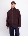 Carhartt WIP Banley Sweater Jacket Palisander L
