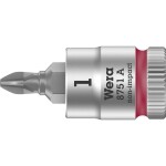 Wera 8751 A 05003350001 křížový PH nástrčný klíč funkce zadržení 6.3 mm 1/4 PH 1 1/4 (6,3 mm)