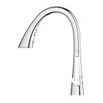 GROHE - Zedra Dřezová baterie s výsuvnou sprškou, chrom 32294002