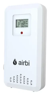 Airbi S03 / Bezdrátové čidlo teploty a vlhkosti / 433 MHz / 3 kanály / dosah 100 m