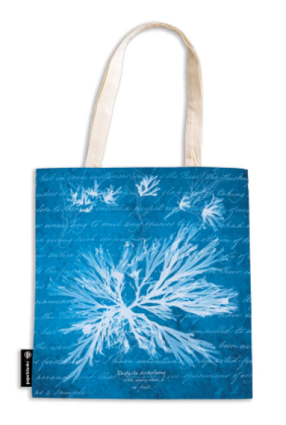 Anna Atkins’ Cyanotypes / Sea Flowers / Canvas Bag /