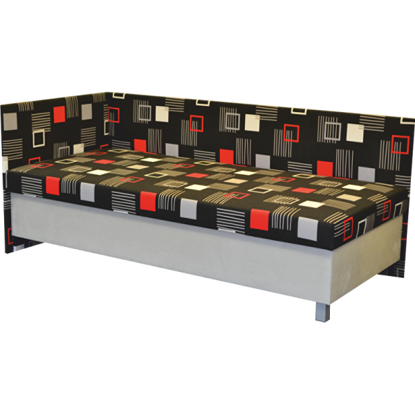 Válenda Leo Rozměr: 90 x 200 cm, Matrace: Fenix - tvrdost 3