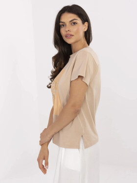 Tričko CLM TS 1704.85 camel L