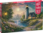 Puzzle 500d. Cherry Pazzi Maják v měsíční svitu