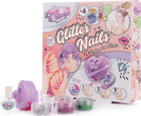 Sada třpytivé nehty Love and Hugs