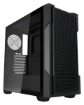 DarkFlash DS900 Mesh černá / ATX / bez ventilátorů / 2x USB-A / průhledná bočnice / bez zdroje (DS900 Mesh_Black)