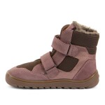 Dívčí zimní barefoot boty UP HILL WOOL Dark Pink Froddo G3160262-10 - 29