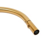 Dřezová baterie SAT Aurum s vytahovací sprškou, 2 proudy broušená zlatá SATBAUR286BG SATBAUR286BG