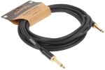 Cascha Professional Line Guitar Cable Straight Black 3 m