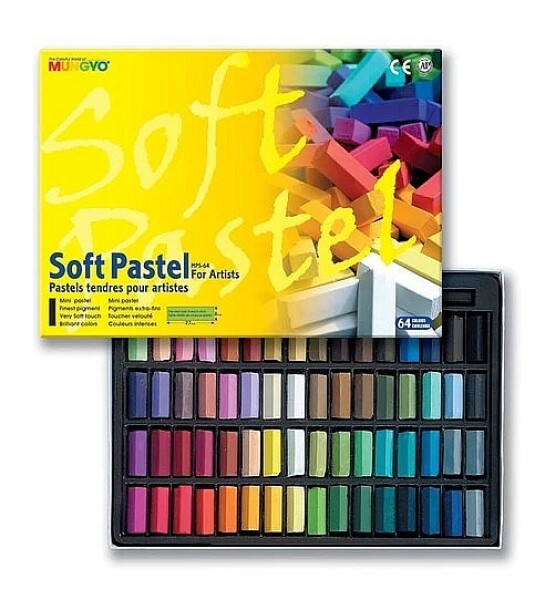 Mungyo Mungyo, MPS64, Soft pastel for artist, suchý pastel, 64 ks 1470377