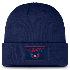 Fanatics Pánská zimní čepice Washington Capitals NHL Authentic Pro Rink Prime Cuffed Beanie