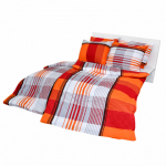 Stanex Krepový povlak na polštář Sofie oranžová (LS279) ROZMĚR: 90 x 70 cm