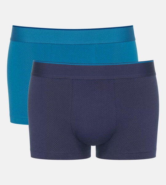 Pánské boxerky EVER Airy Hipster C2P BLUE modré M008 SLOGGI BLUE