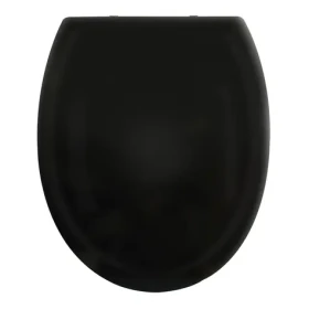 Spirella HARRY WC prkénko černé / soft-close / Easy Clip / polypropylen