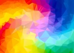 ENJOY Puzzle Gradient polygonální spirála