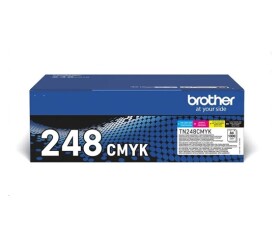 BROTHER Toner TN-248VAL - 1 000 stran - černý a barevné EDF_3860748