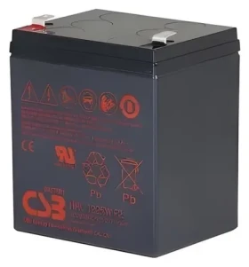 CSB HRL1225WF2 / Olověný akumulátor / 12V / 5,8Ah / F2 (HRL1225WF2)