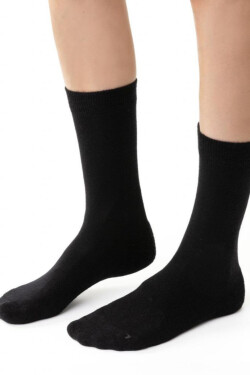 SKARPETY DAMSKIE PÓŁFROTTE MERINO WOOL 130 černá 38-40