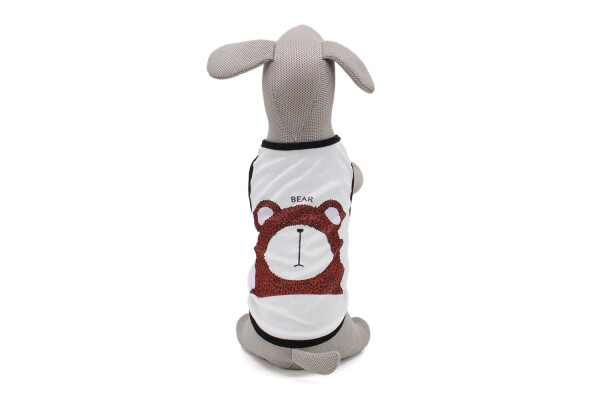 Coco letní tričko pro psa Barva: Hnědá, Délka zad (cm): 24, Obvod hrudníku: 28 - 36 cm