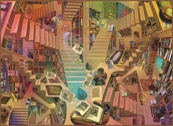 ANATOLIAN Puzzle Knihovna