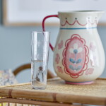 Bloomingville Sklenice Aki Recycled Glass No2 290 ml, čirá barva, sklo