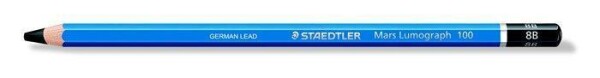 Staedtler Mars Lumograph 100 8B šestihranná grafitová tužka