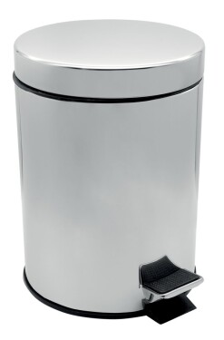 NOVASERVIS - Odpadkový koš kulatý 3 l chrom 6162,0