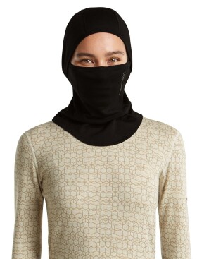 Unisex merino kukla ICEBREAKER Unisex Merino 360 RealF Element Balaclava, Black