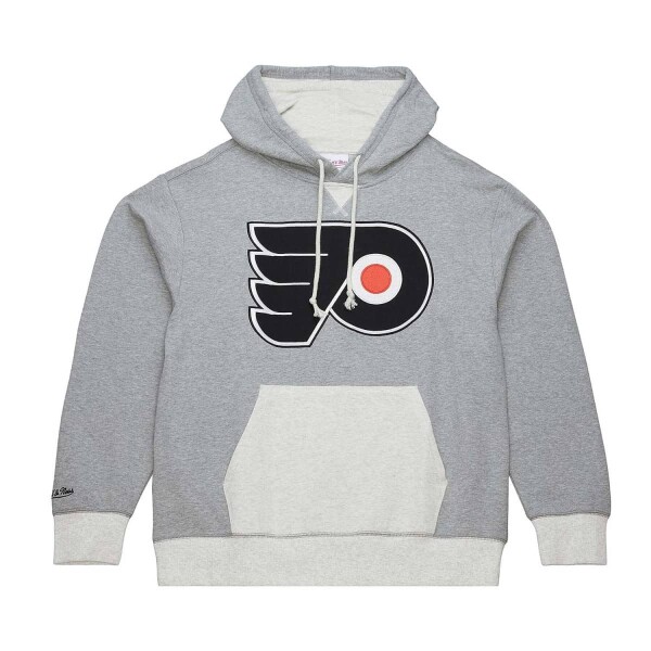 Mitchell & Ness Pánská mikina Philadelphia Flyers NHL Heritage Collection Fleece Hoodie Current Logo Velikost: XL