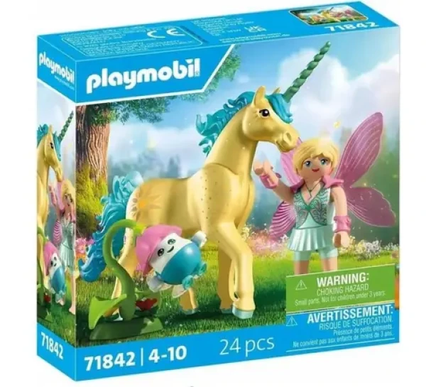 Playmobil® Magic 71842 Sběratelský jednorožec Sluneční květ s vílou