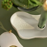 Räder Porcelánový svícen Winter Magic, bílá barva, porcelán