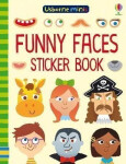 Usborne Minis: Funny Faces Sticker Book - Sam Smith