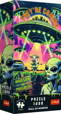 TREFL Puzzle Premium Plus Hall of Horror: UFO