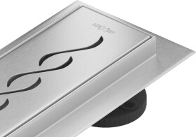 MEXEN - Flat 360 M18 podlahový žlab 70 cm otočný nerez 1023070-40