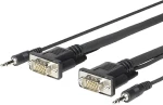 Vivolink Pro VGA + Audio M - M 1.8m / 1920x1200 / EDID / 15pin / dvojité stínění (PROVGAMCS1.8)