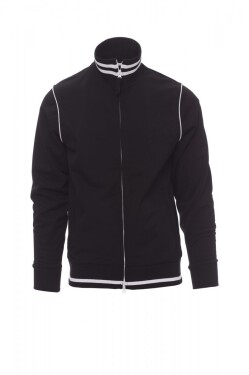 Pracovní mikina Payper Derby Barva: Černá/ Bílá, Velikost: M (000033001114003M)